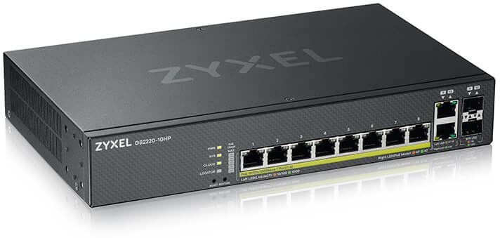 ZyXEL Zyxel GS2220-10HP-EU0101F switch Gestionado L2 Gig