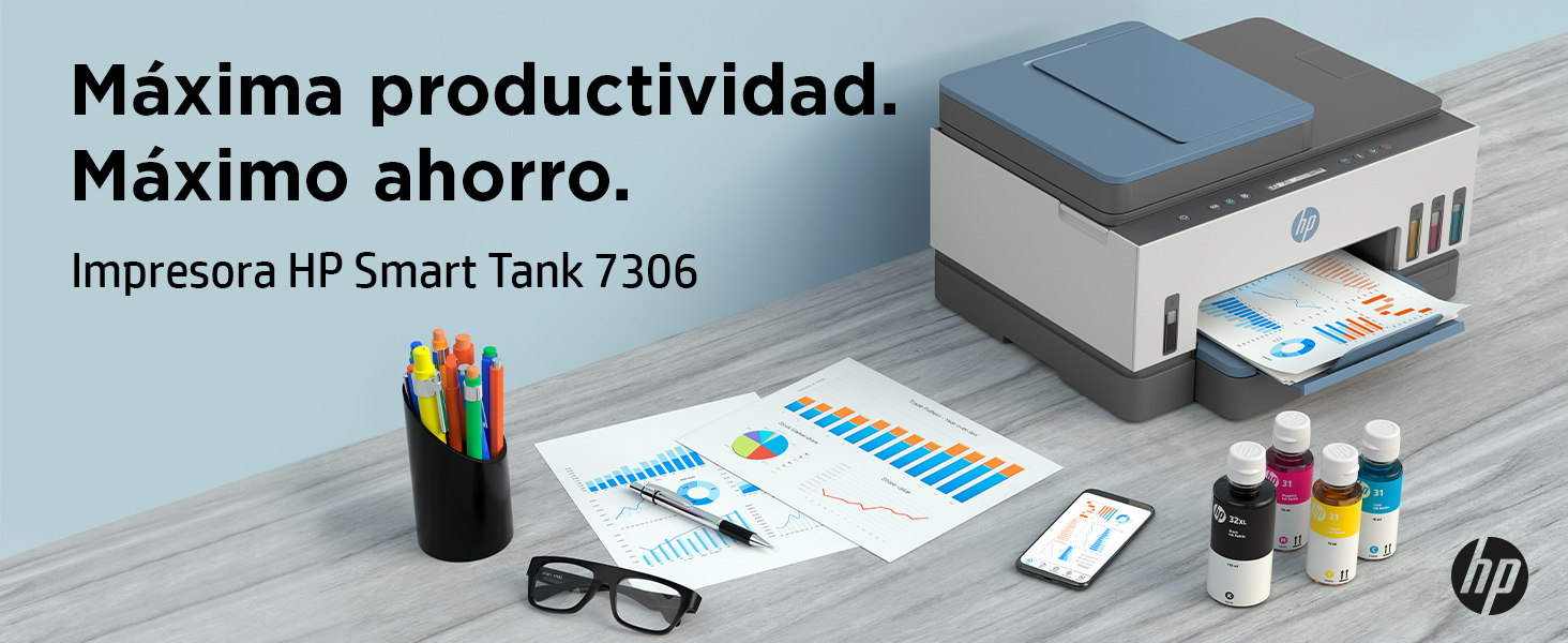 HP HP Smart Tank 7306 Inyección de tinta térmica A4 4