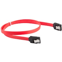 Lanberg CA-SASA-14CU-0030-R cable de SATA 0,3 m SATA 7-pin Rojo