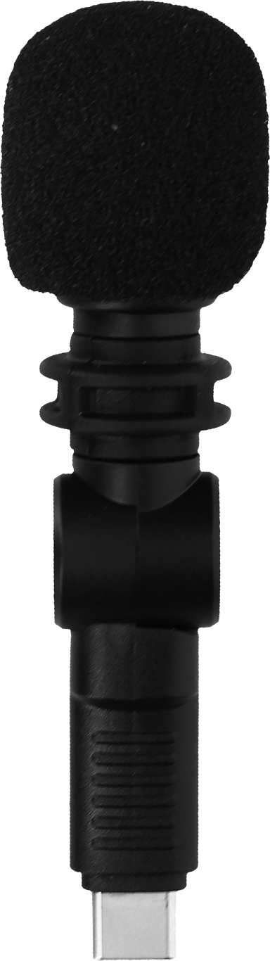 Boya Micrófono USB-C Grabación Audio Plug Play Negro