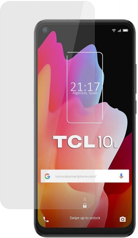 Tumundosmartphone Protector Cristal Templado para TCL 10L Vidrio