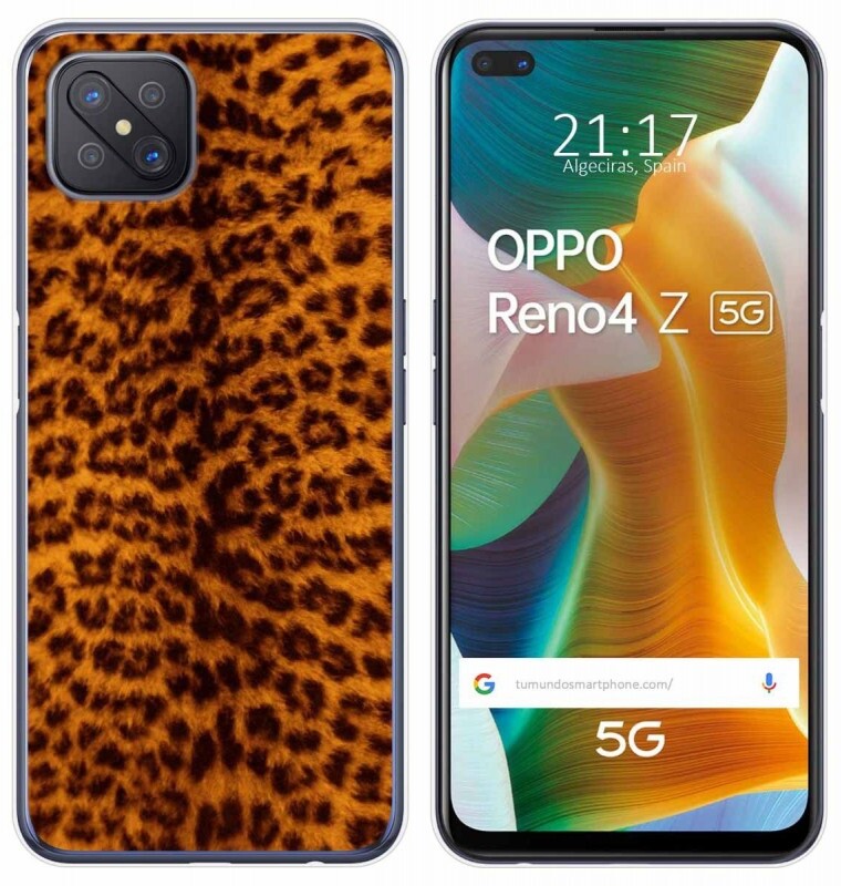 Tumundosmartphone Funda Gel Tpu para Oppo Reno 4Z 5G diseño Animal 0