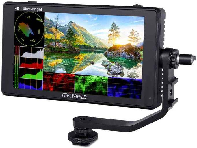 FEELWORLD Monitor de campo 4K HDMI 6 pulgadas LUT6