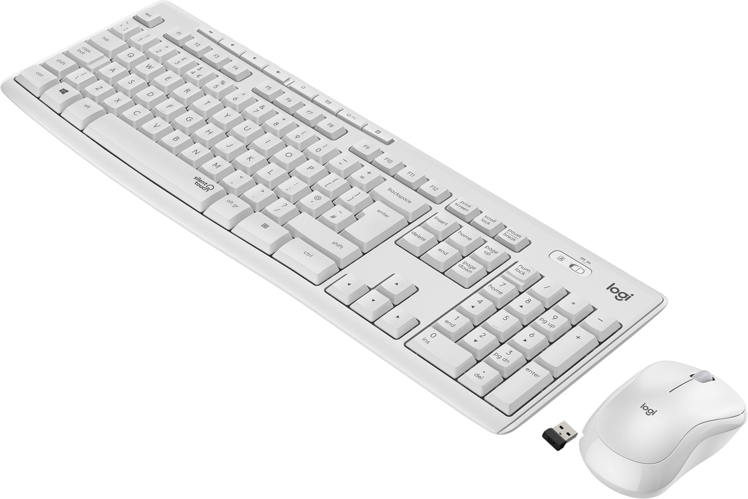Logitech Logitech MK295 Silent Wireless Combo teclado USB A