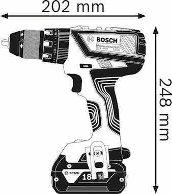 Bosch Bosch Akku-Bohrschrauber 12 V Li-Ion 1300 RPM Negr