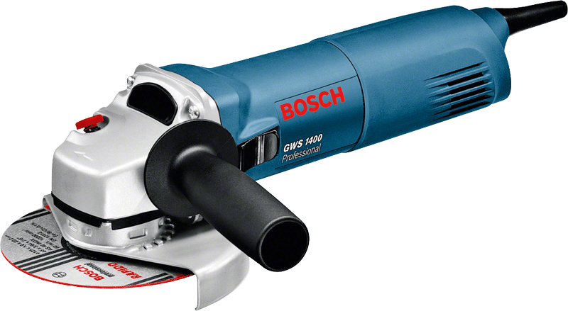 Bosch Professional Gws 1400 amoladora angular w 11000 rpm ø disco 125 mm constante 155x360x130