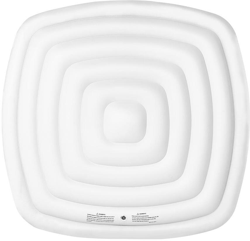 Red Deco Cubierta hinchable cuadrada para spa 6 plazas 1 mspa hot tub jacuzzi heat preserver rain outflow vejiga inflable personas