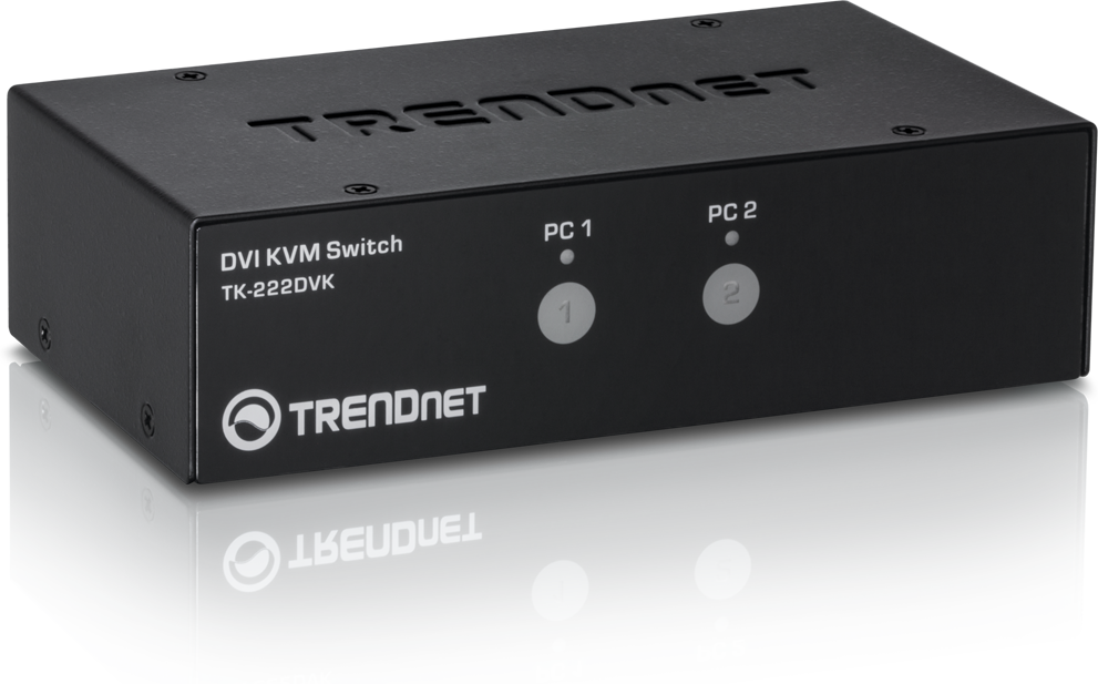 Trendnet TK-222DVK KVM Switch Metal