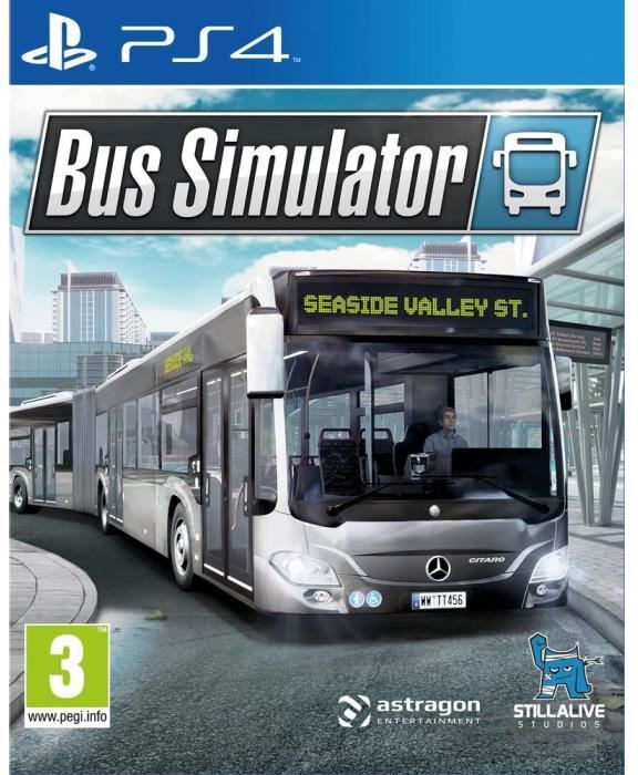 Just for Games Bus Simulator Game PS4