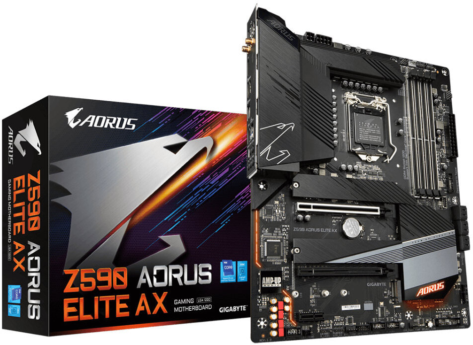 Gigabyte Z590 AORUS Elite AX Placa Base Intel Z590 LGA 1200