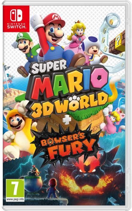 Nintendo Super Mario 3D World + Bowsers Fury - Juego de Sw