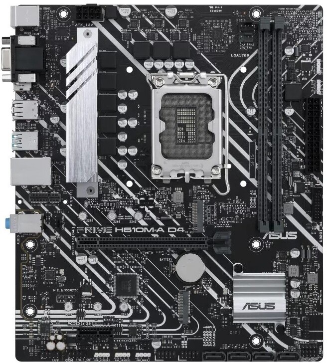 Asus Prime H610M-A D4-CSM Placa Base Intel H610 LGA1700