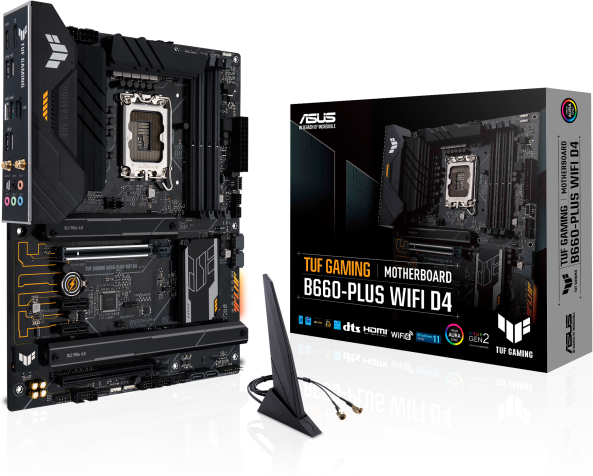 Asus TUF GAMING B660-PLUS WIFI D4 Placa Base ATX Intel