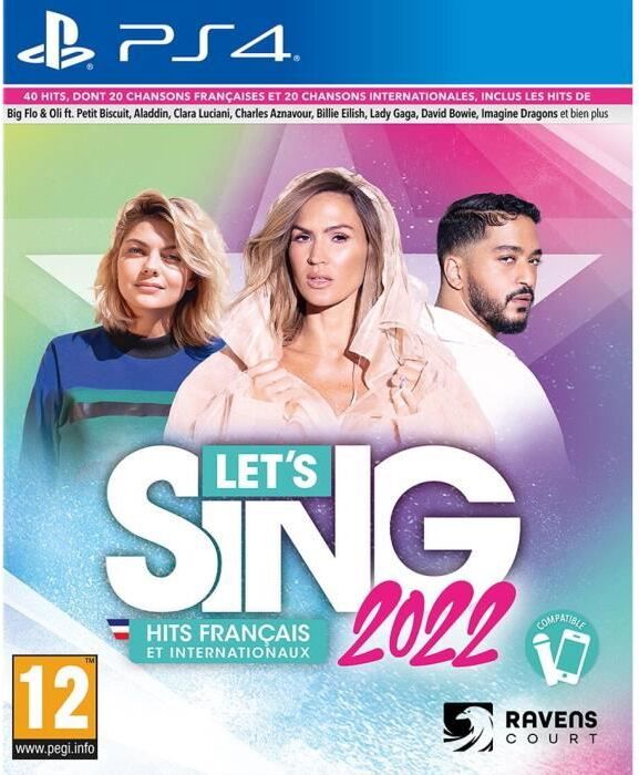 Ravenscourt Lets Sing 2022 - Juego de PS4 en solitario