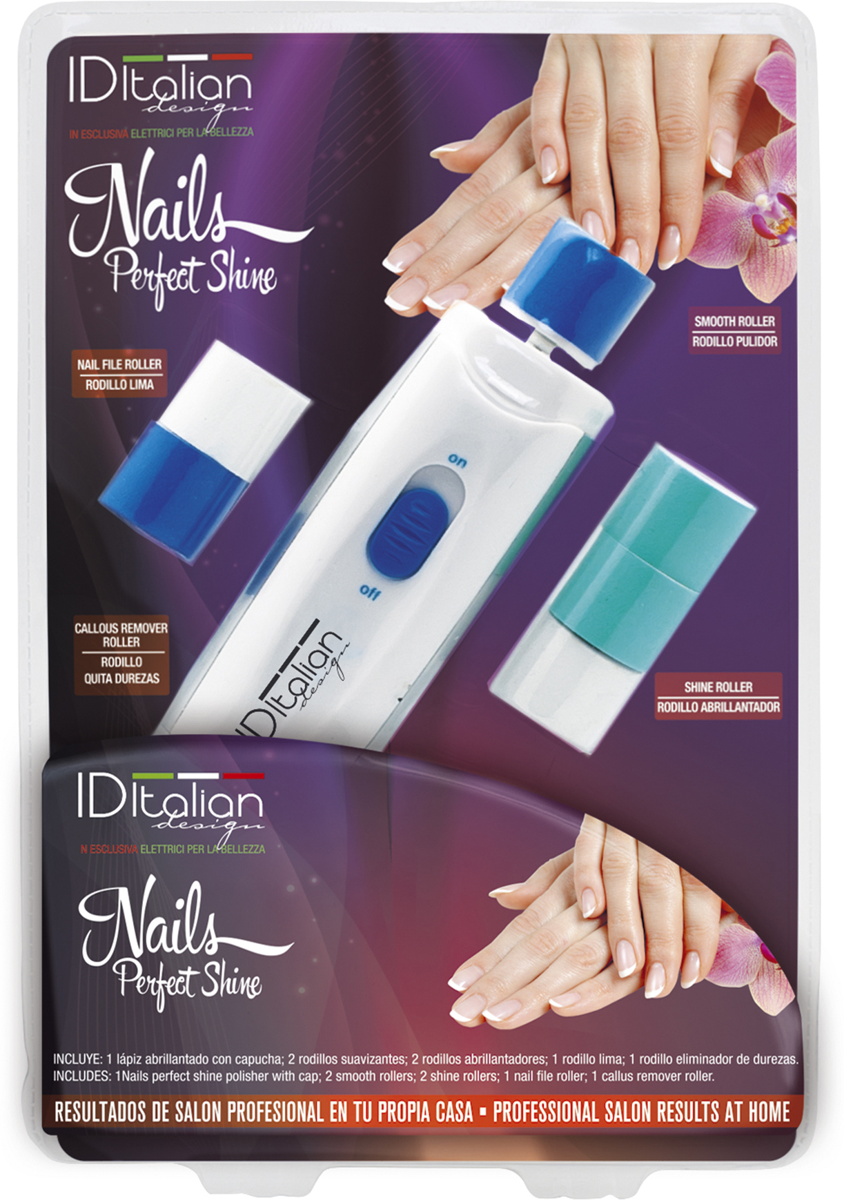 ID Italian design PROFESSIONAL NAIL KIT BUFF & SHINE