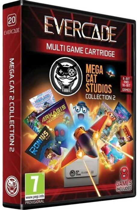 Just for Games Evercade Mega Cat Studios Collection 2 - Cartucho