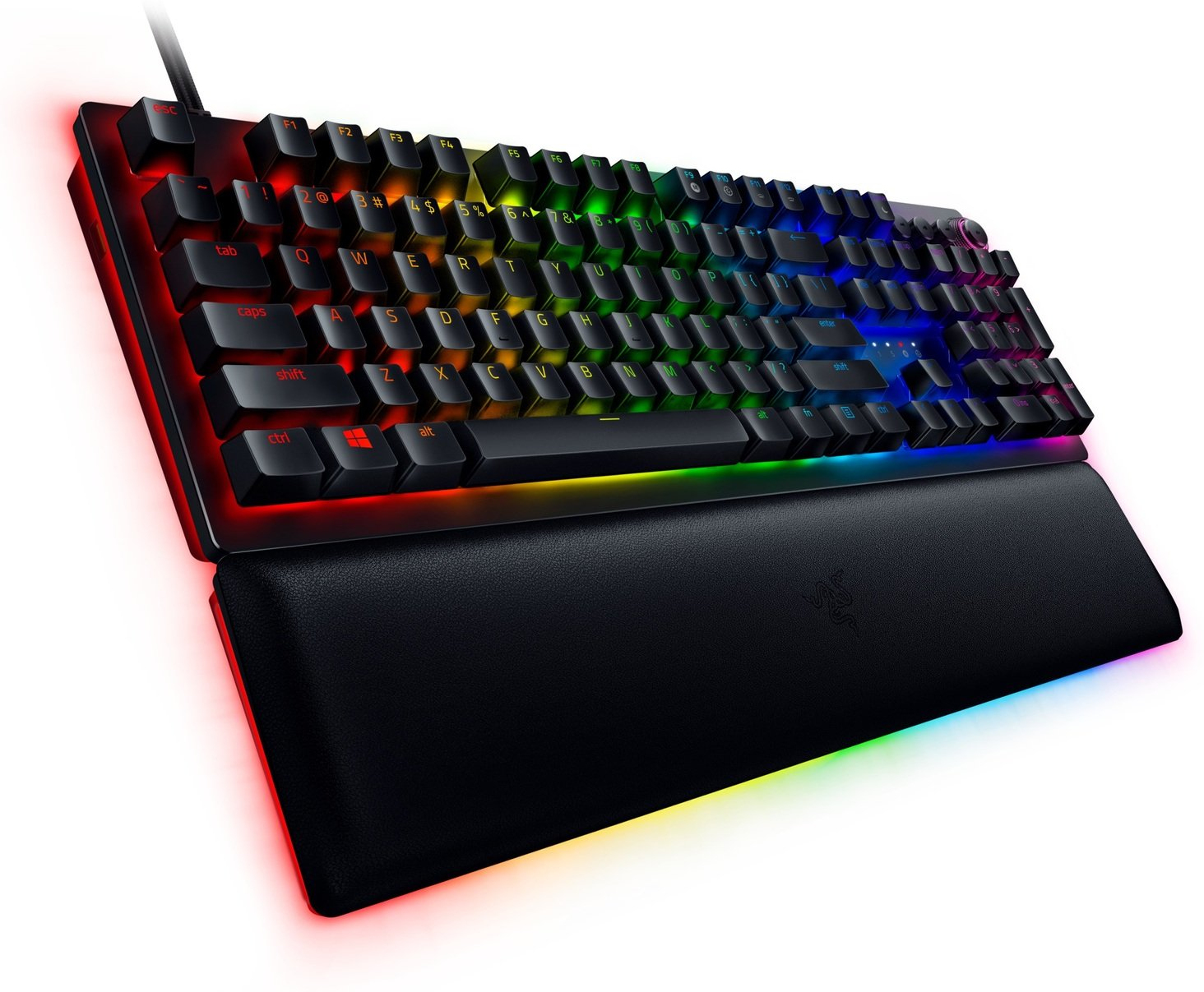 RAZER Razer Huntsman V2 teclado USB Francés Negro