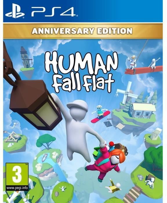 Just for Games Human Fall Flat Edición Aniversario Juego de PS4