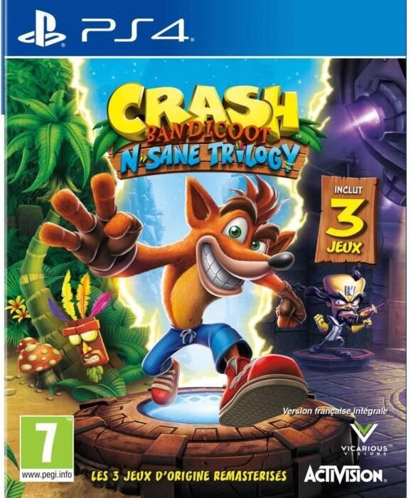 Activision Crash Bandicoot N. Sane Trilogy (PS4)