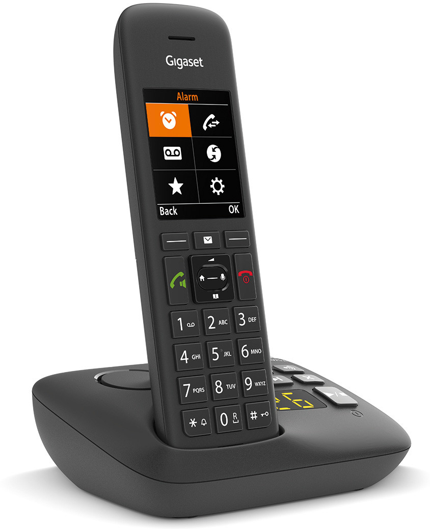 Gigaset Gigaset C575A Teléfono DECT/analógico Identificado