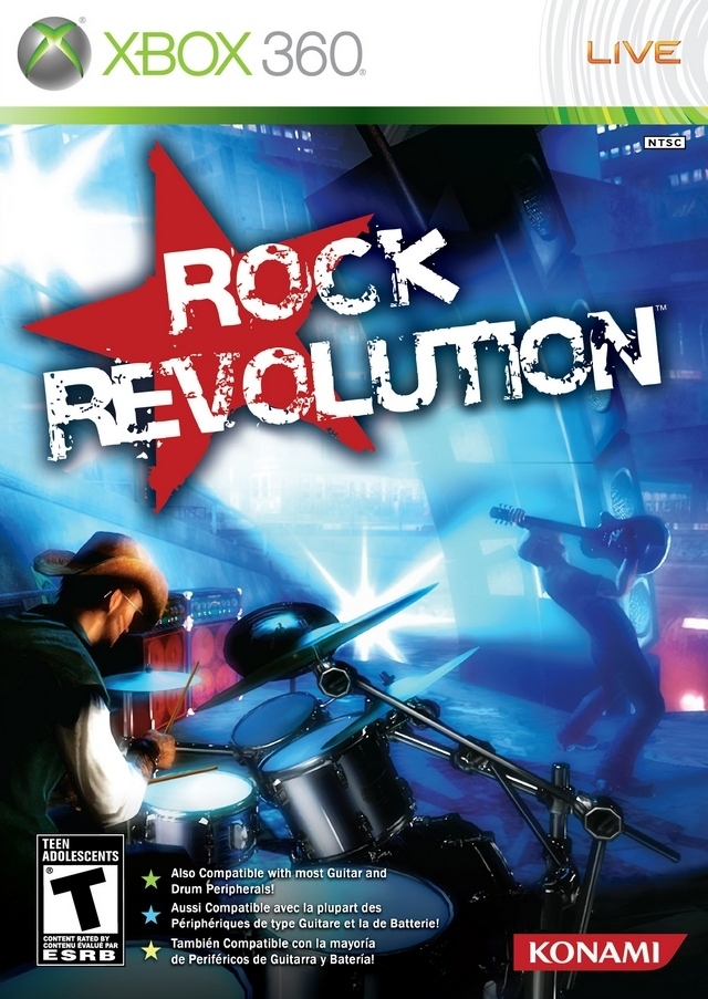 Konami Konami Rock Revolution, Xbox 360
