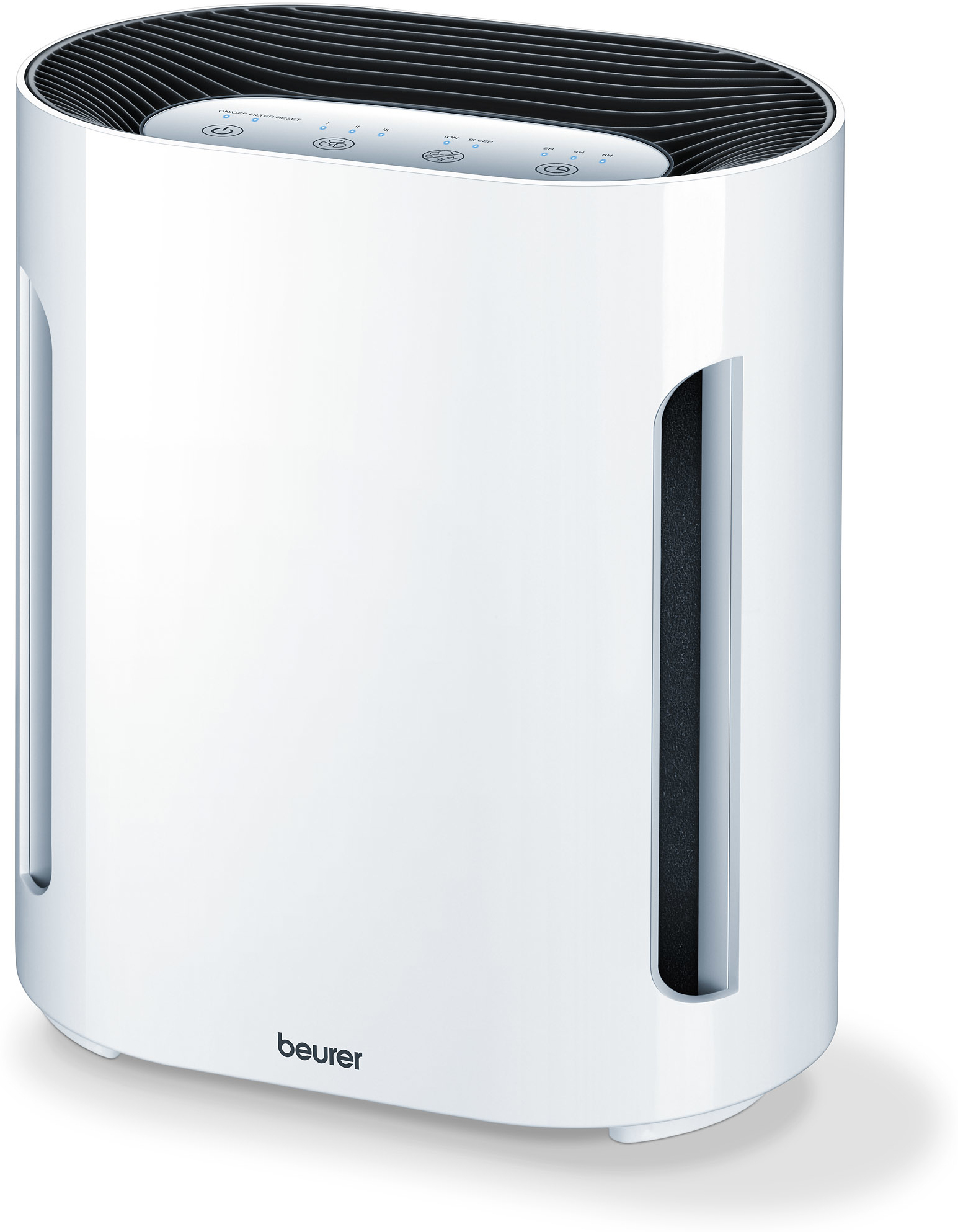 Beurer Lr200 Purificador de aire hasta 15 m2 ventilación 3 niveles ionic display iluminado temporizador hepa 50 200 60