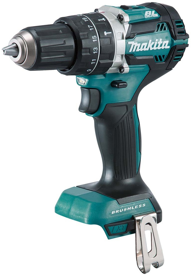 Makita DHP484Z taladro Sin llave 1,6 kg Negro, Azu