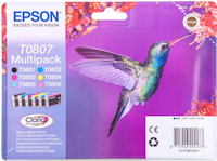 Epson Multipack T0807 (6 colores)