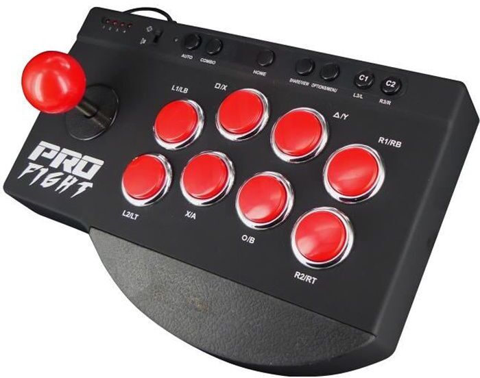 SUBSONIC Pro Fight Arcade Stick - Controlador de joystick A