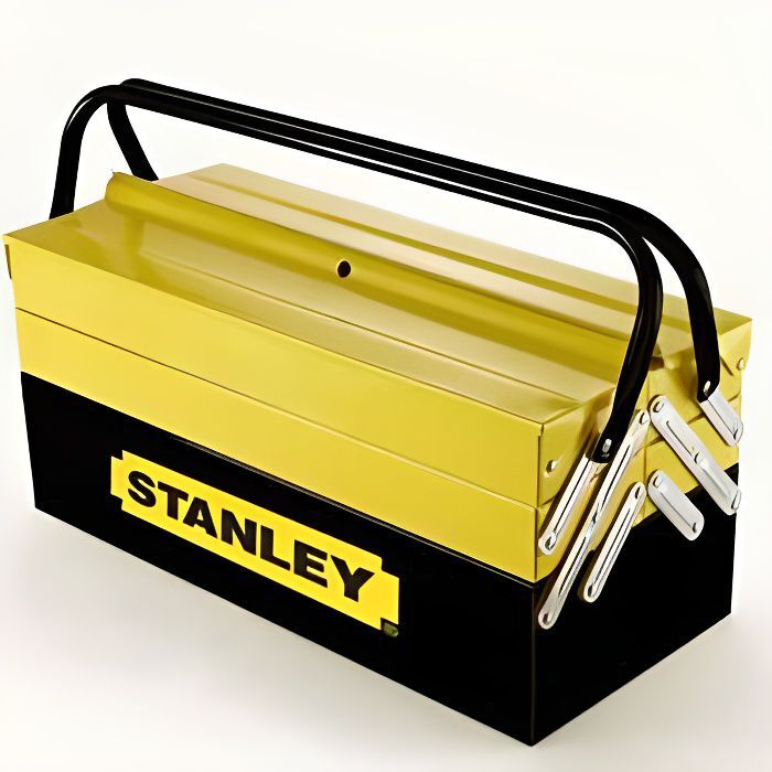Stanley 194738 De herramientas 5 cajones gran volumen almacenamiento dos asas con bisagra 94738