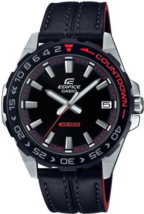 Casio Reloj CASIO Edifice EFV-120BL-1AVUEF fecha, bisel