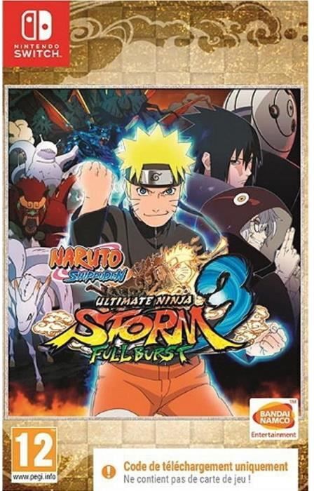 Bandai Naruto Ultimate Ninja Storm 3 Full Burst Juego Nin