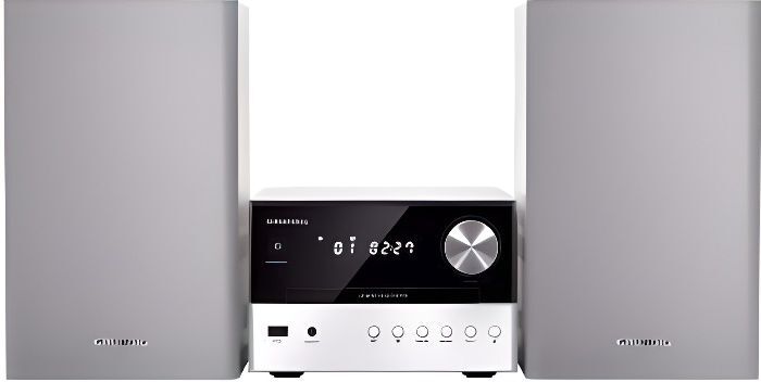Grundig M1050 DAB+ Microsistema Bluetooth Blanco