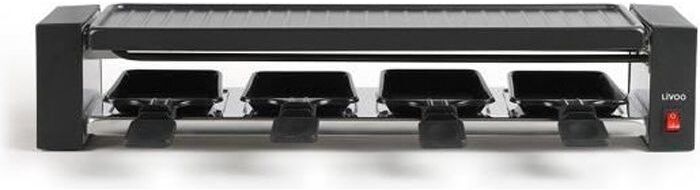 Livoo Raclette multifunción DOC259 Raclette 4 personas