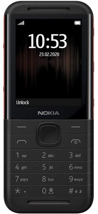 Nokia NOKIA 5310 Teléfono móvil - 16 MB - Negro y rojo