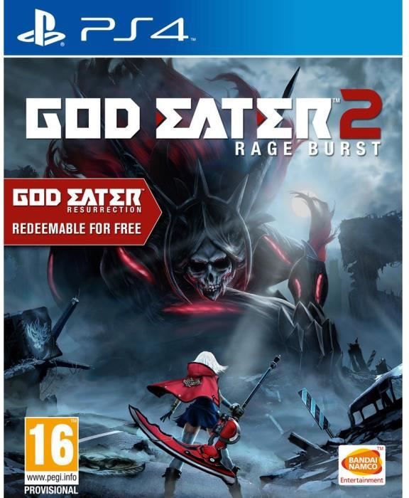 Bandai God Eater 2: Rage Burst Juego de PS4
