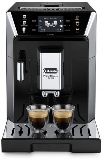 DeLonghi Cafetera Superautomática ECAM550.65.SB Pantalla Tá