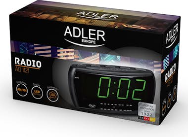 ADLER Adler AD 1121 radio Reloj Analógico y digital Negr