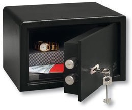 BURG-WÄCHTER PointSafe Caja fuerte de pared Negro