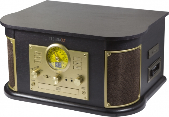 Technaxx De Alemania con tocadiscos bluetooth v2.0 digitalización discos vinilo casetes cd radio aux rca altavoces tx103 por