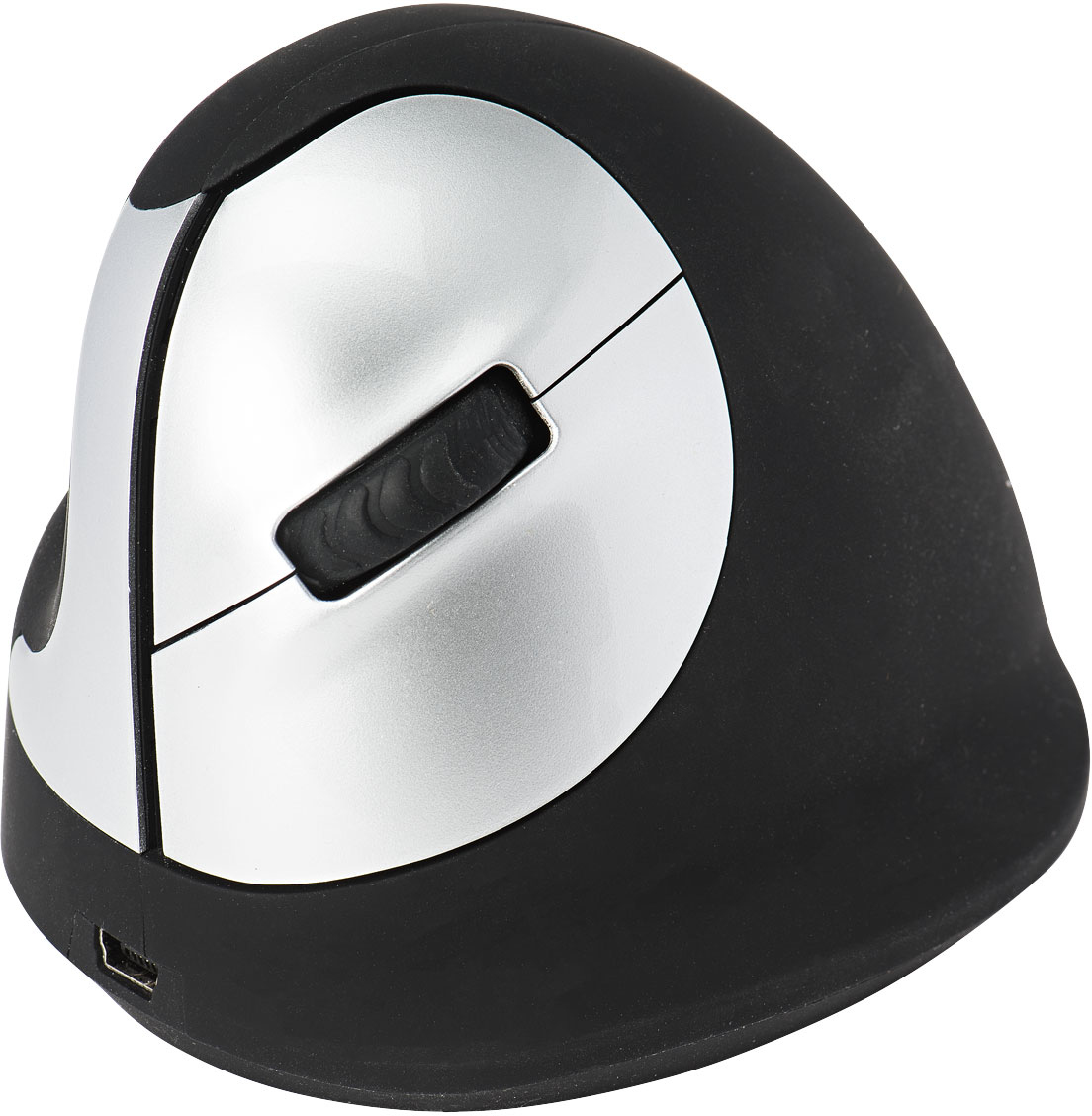 R-Go Tools R-Go HE Mouse, Ratón ergonómico, Medio (165-195mm), zurdo, inalámbricos