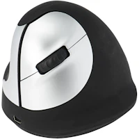 R-Go Tools R-Go HE Mouse, Ratón ergonómico, Medio (165-195mm), zurdo, inalámbricos