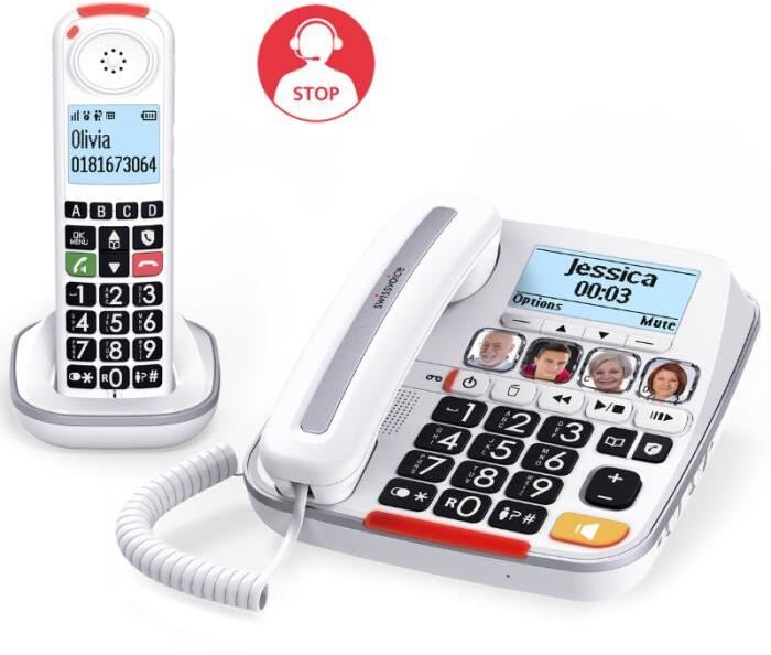 Swissvoice Teléfono fijo Xtra 3355 combo