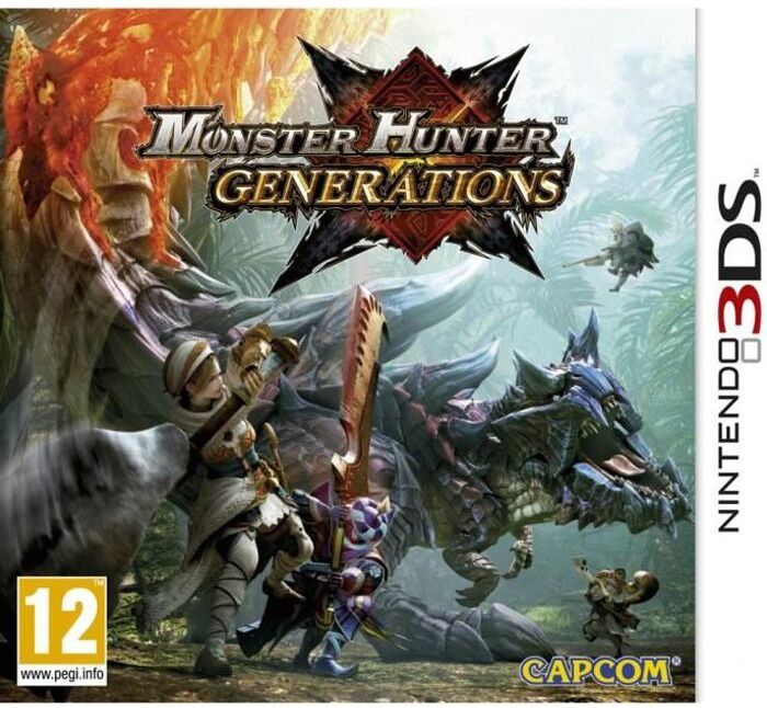 Nintendo Monster Hunter Generaciones Juego 3DS