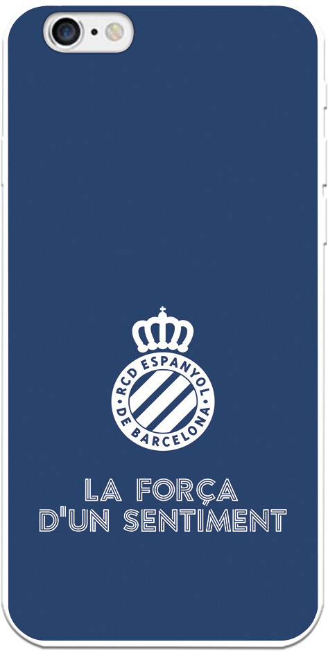 La Casa de las Carcasas Funda para iPhone 6 del RCD Espanyol Escudo Fondo