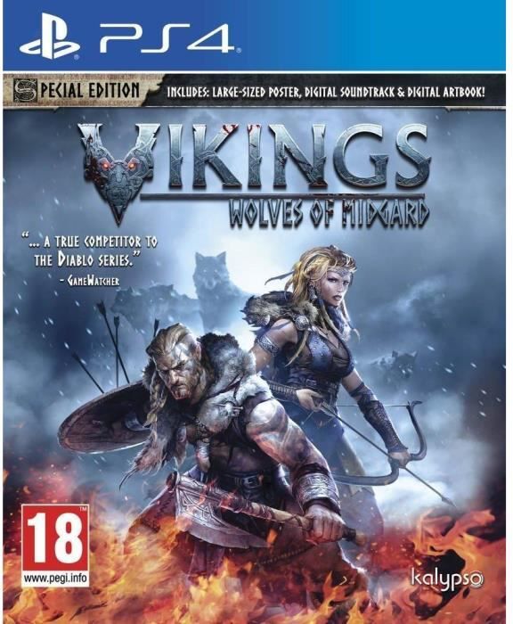 Just for Games Juego de PS4 Vikingos Lobos de Midgard