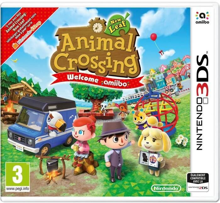 Nintendo Animal Crossing New Leaf Welcome 3ds Juego - Juego