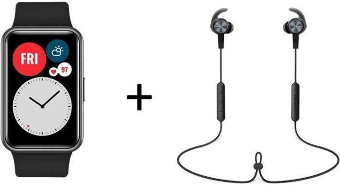 Huawei HUAWEI PACK RELOJ FIT NEGRO + AM61 NEGRO