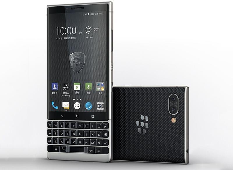 BlackBerry Smartphone KEY2 6+64GB Silver Single SIM European