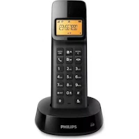 D1601B-01 Teléfono inalámbrico 1.6 300 mAh GAP Negro pulgadas